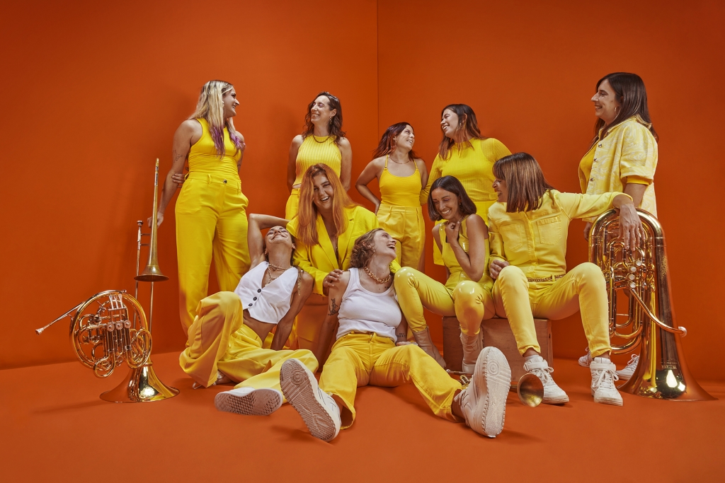 Llega "Néctar", el tercer disco de Balkan Paradise Orchestra, la poderosa brass band femenina